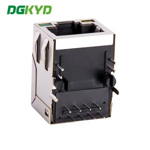 100Mbps Ethernet port connector RJ45 interface dual green network socket