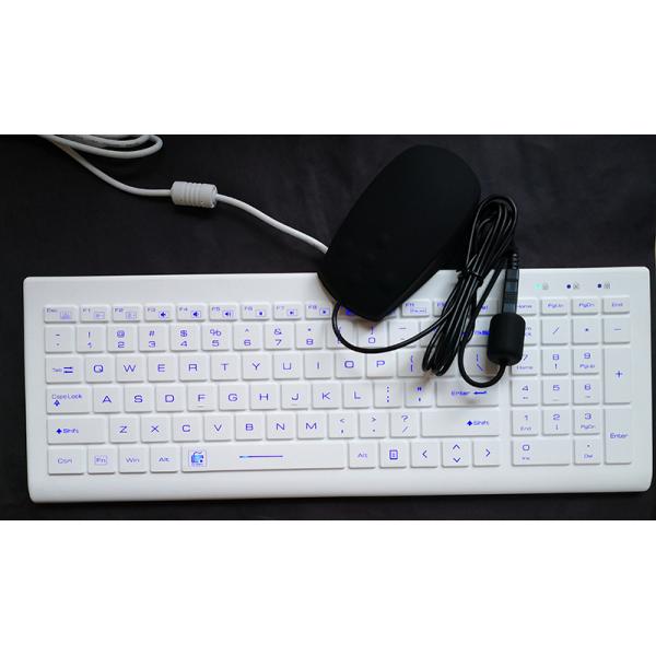 IP68 Washable Antibacterial Scroll Wheel Mouse For medical hospital use