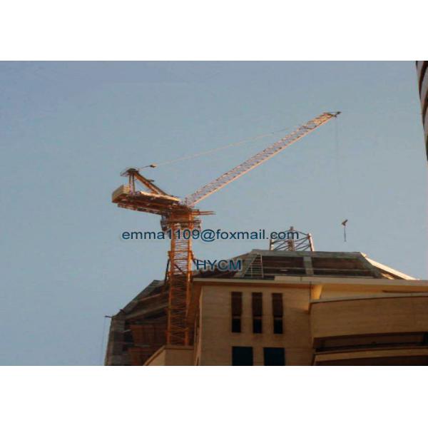Quality 3t Load Capacity gantry luffing crane Shaft Climbing Type S24 Mast Section Inside Building for sale