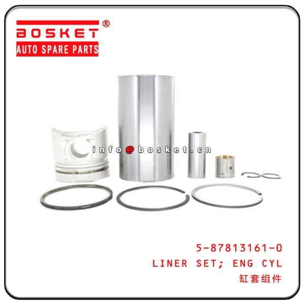 5-87813161-0 5878131610 Isuzu NPR Parts Engine Cylinder Liner Set For 4BE1 NPR58 NKR
