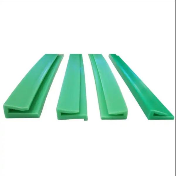 Custom UHMWPE Plastic Profile Wear Strips for Flat Plastic Strip Cutting and