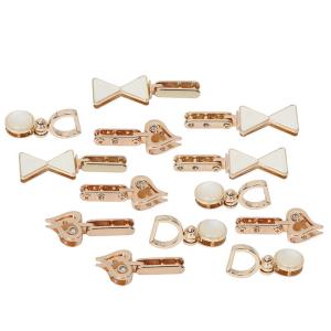 Fadeless Metal Bag Handles Strap Suspension Clasp Rectangle SGS