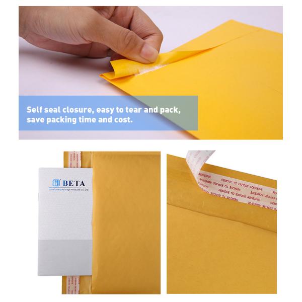 Recyclable Plastic Bubble Mailer Bag Lightweight Weatherproof