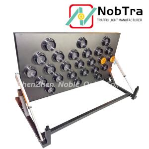 Solar Power LED Traffic Arrow Boards Over 500 Meter Visibility