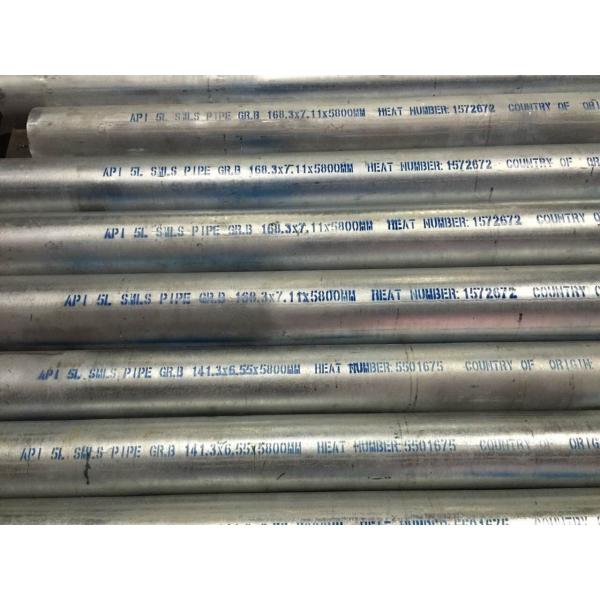 Quality API 5L GR.B PSL1 Hot Galvanized Seamless Tubes with threads and couplings for sale
