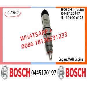 BOSCH 0445120197 51101006123 Neutral Fuel Injector Assembly 0445120197