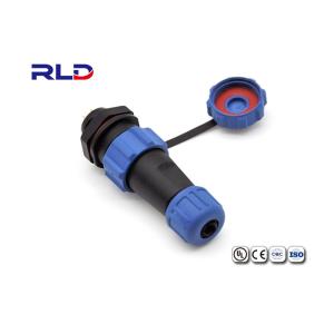 M13 Waterproof 2 Pin Plug Low Voltage Ip67 LED Cable Connector