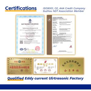 Automated Portable Eddy Current Flaw Detector Intelligent Digital