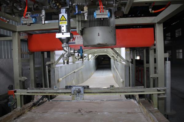 Quality Horizontal Continuous Polyurethane Foam Machine with Clamp Long Foam Block Unit for sale