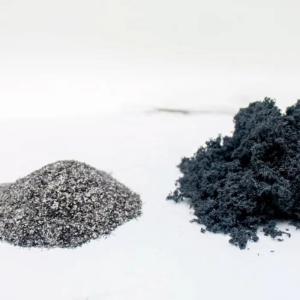 Black Grey Expandable Graphite For Fire Additives Industrial Grade