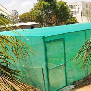 100% new HDPE material agricultural sun green shade net