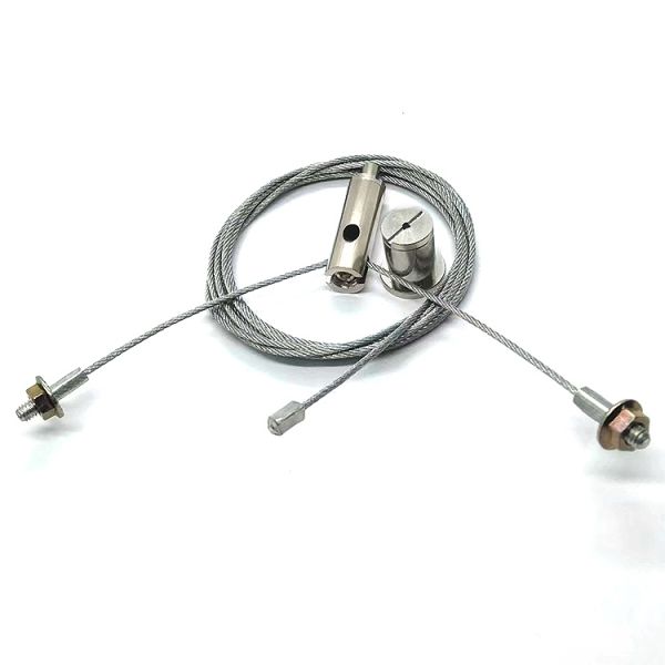 OEM Hardware Tools Wire Rope Lock Kits Cable Gripper Two Side for Lighting Accessories