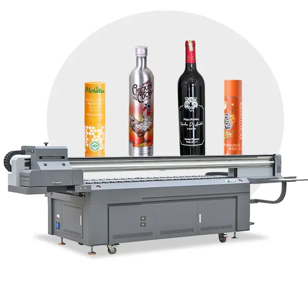 Fast UV Cylindrical Inkjet Printers for High Speed Bottle Printing Bottle