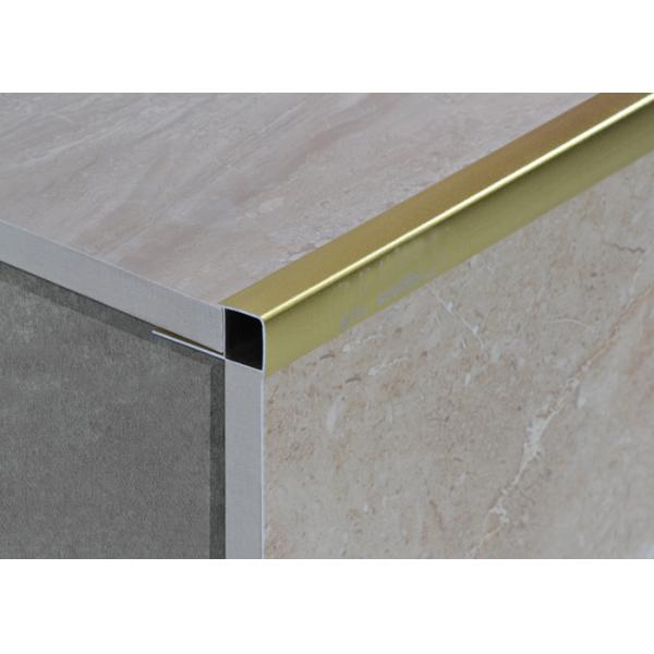 square aluminium tile edge corner trim