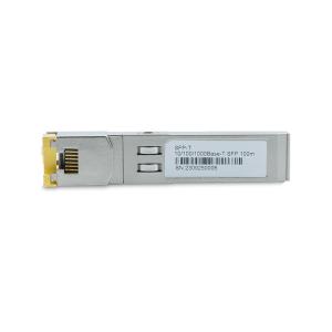 10 100 1000MBASE-T RJ-45 100m Optical Transceiver Module Cisco Compatible