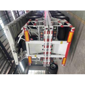 100T Maximum Load Capacity Flatbed Container Semi-Trailer with Mechanical