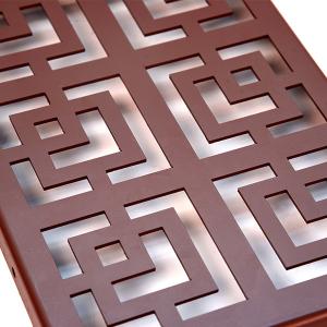 Customized Unique Carved Aluminum Veneer for Modern Architectural Projects