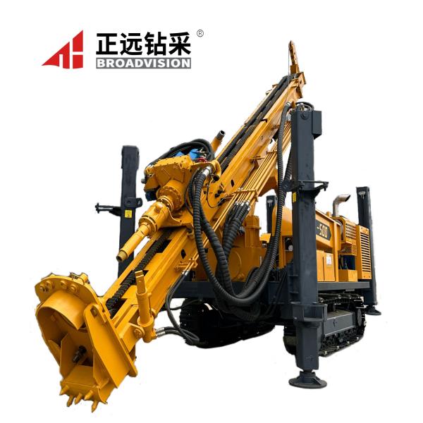 Quality FSL500 Gradeability Geological RCD Drilling Machine With Dust Collector And 3 In 1 Sampler for sale