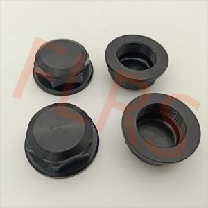 Automotive Customized Cap Nut With Flange EN AW-7075 Anodized Black For