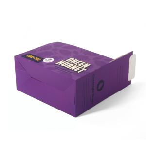 Promotional Shelf Ready Packaging Tear Away Folding Cardboard Counter Snack