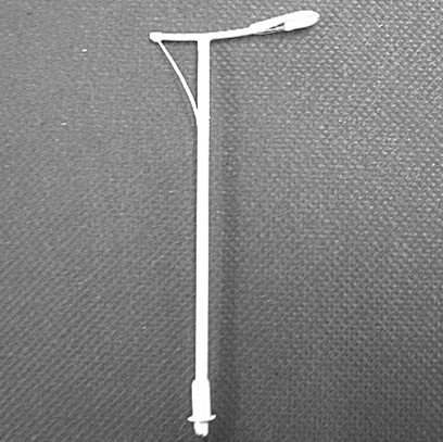 1:150 metal lamp pole-miniature street lights,building light,HO model lamppost