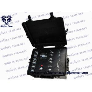Military 20 - 3600 MHz RF Signal Jammer High Power Portable Cell Phone Signal