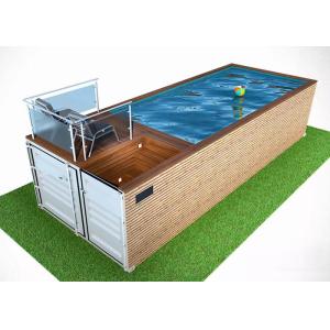 Topshaw Prefab House Design Container Structure Shipping Container Swimming Pool