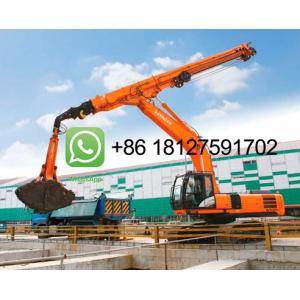 30T Excavator Long Reach Telescopic Arm With Strength Plate