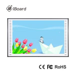 Aluminum 120 Inch Classroom Interactive Whiteboard USB 1.1 Infrared