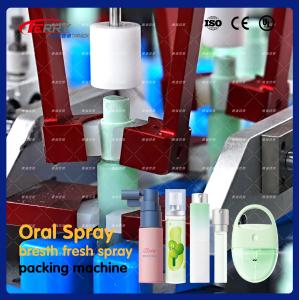 Water Emulsion Rotary Table Trigger Spray Bottle Filling Machine 2-50ml