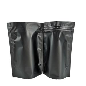 Wholesale Non Smell Black Matte Laminated Foil Stand Up Pouch from china suppliers