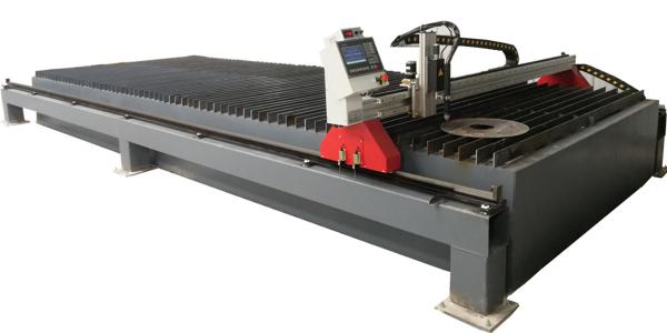 Quality 3X8m Area CNC Plasma Cutting Table With Hypertherm Plasma Power Source for sale
