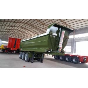 100 Tons Double Axles U Shaped End Rear Tipper Dumper Semi Truck Trailer for in