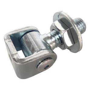Metal Adjustable Swing Gate Hinge Hardware Heavy Duty Short Bolt With Nut Round