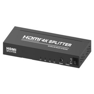 China 250MHz 6.25Gbps 47K 1x4 HDMI 4K Splitter on sale