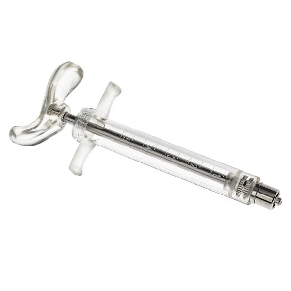 5ml Reusable Plastic-Steel Veterinary Syringe with Accurate Scale for Animal Vaccination