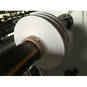 PVC Roll Slitting Machine High Speed 380V Auto Tension Control