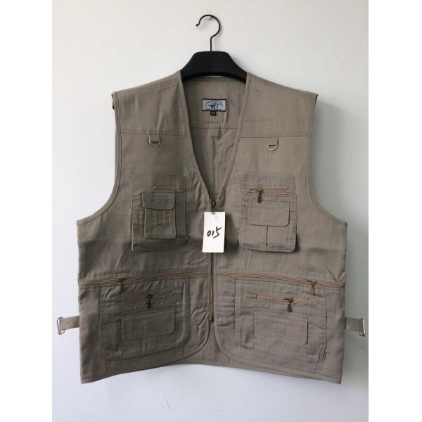 vest, waistcoat, polyester washed fabric, weeding vest, weeding waistcoat, S-3XL, 4 colors: black, blue, green & beige