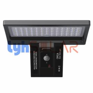 5W Beam Angle Type II Motion Sensitive Solar Lights 600Lm With 4 Lighting Modes