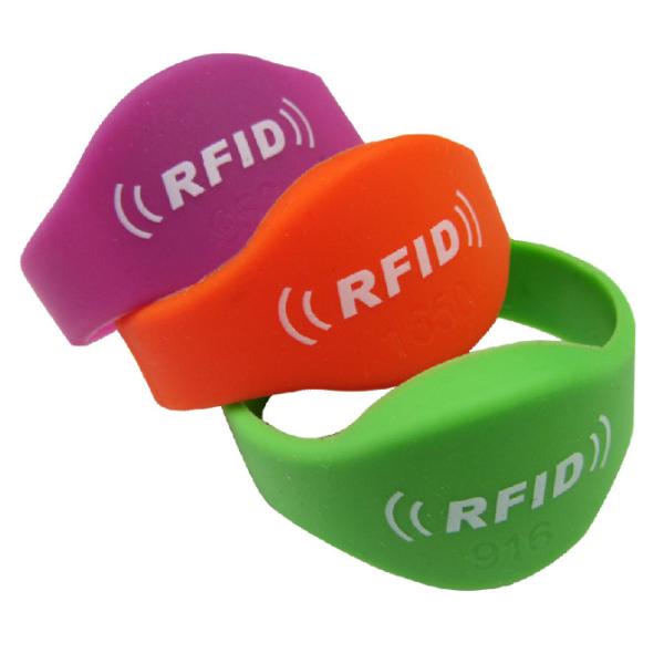 Silicone Custom Rfid Chip Pvc Nfc Adjustable Waterproof Shakeproof Silicone