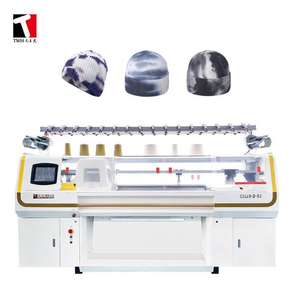 Quality TWH 100 Inch Computerized Jacquard Flat Knitting Machine Double System for sale