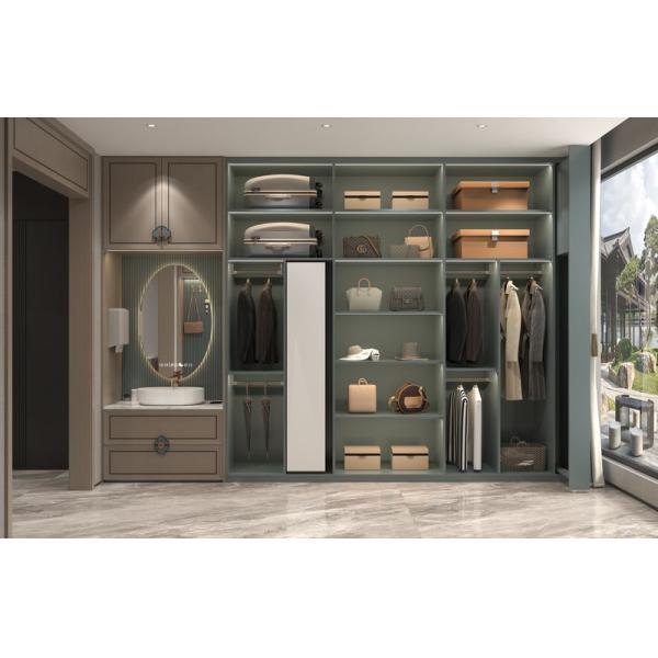 LED-Lit Entry Hall Cabinet Fitted Hallway Cupboards Luxurious