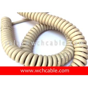 UL20351 High Quality Polyurethane TPU Jacketed Auto Spring Cable 60C 300V