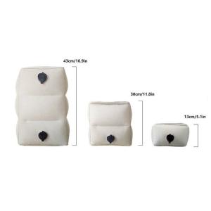 Smooth Surface Inflatable Foot Rest CGS Certificated 43CM Max Height