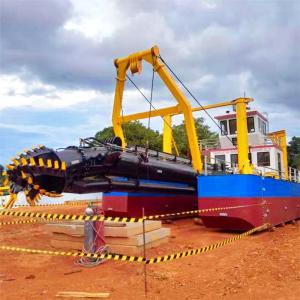 24 Inch Hydraulic Lake Mud Dredger with Diesel Engine Power and Siemens PLC