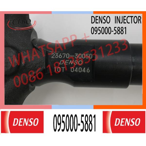 23670-30050 095000-5880, 095000-5881 For HIACE Hilux 2KD 1KD 2KD-FTV Fuel Diesel Injector