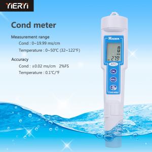 China yieryi New last Come Conductivity Meter Portable CT3031 Pen Type Digital Waterproof Conductance Pen Cond Tester on sale