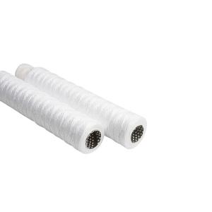 2.9m3/H - 3.2m3/H Flow Rate String Wound Filter Cartridge With Thread Connection