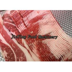 Multipurpose Meat Manufacturing Equipment , Ham Bacon Slicer Mutton Slicing