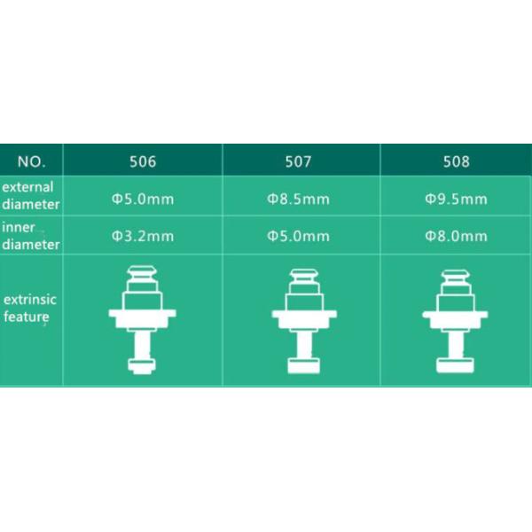 500 ASSY 1.0*0.5 JUKI Nozzle SMD Nozzle For SMT Production Line 1